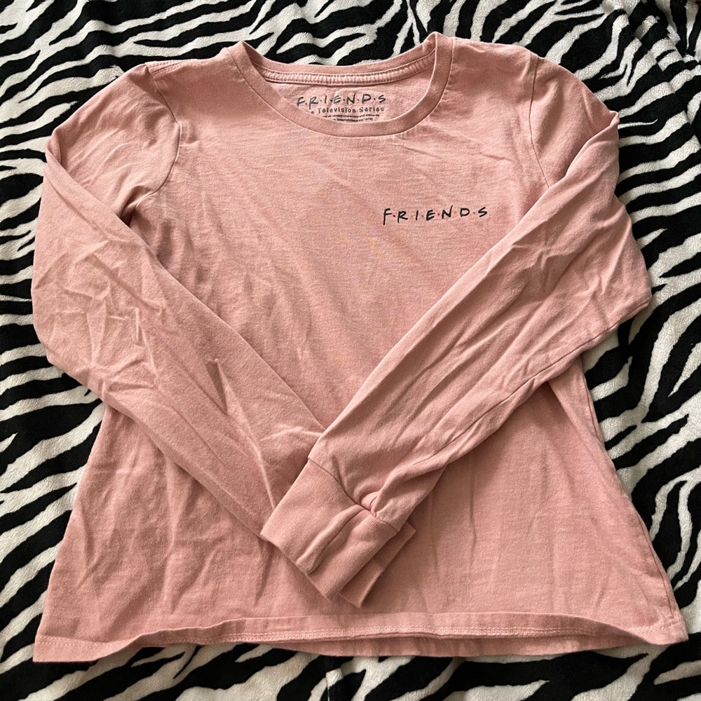 FRIENDS long sleeve crop top